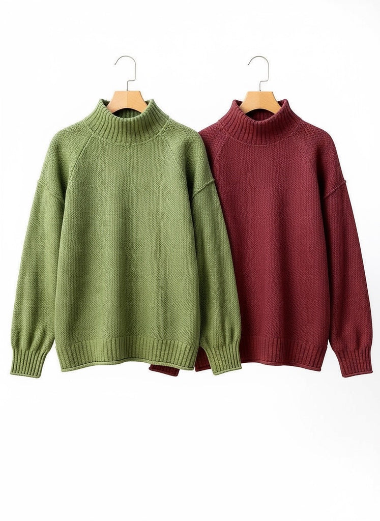 "Brooklyn" Textured Sweater, 2 colors - The Katie Grace Boutique