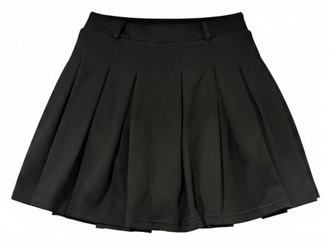 "Cristy" Luxe Knit Pleated Skirt