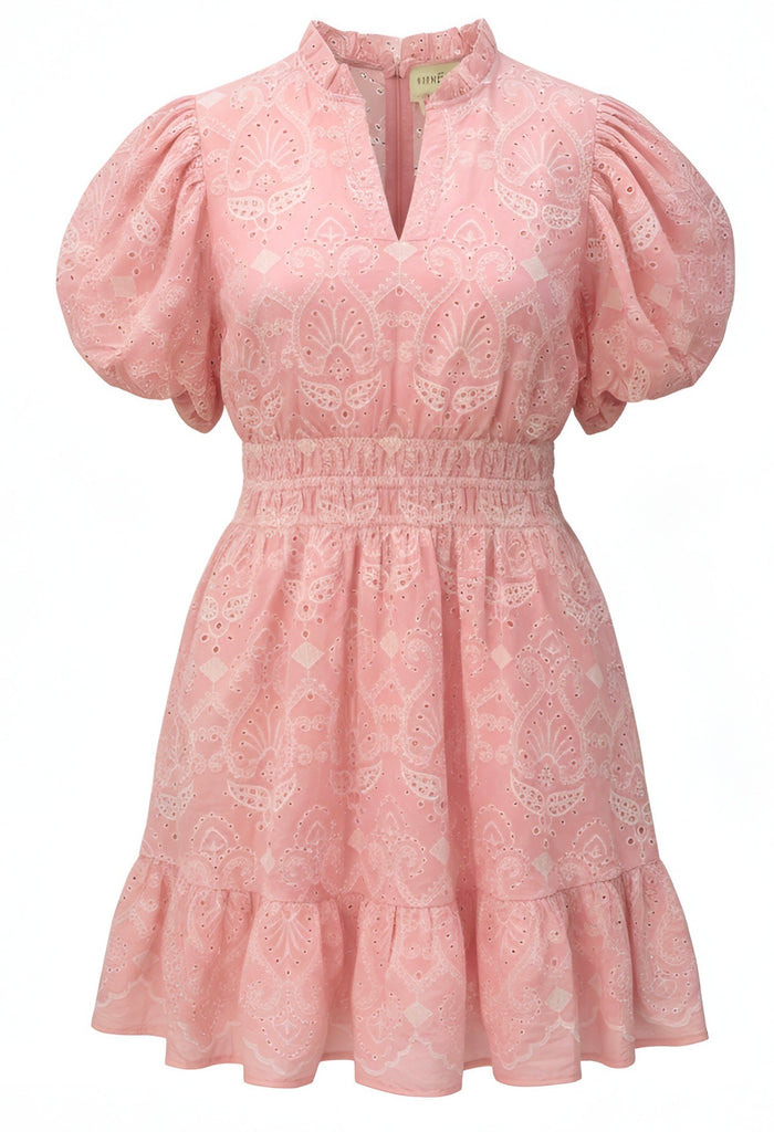 "Petal" Eyelet Dress - The Katie Grace Boutique