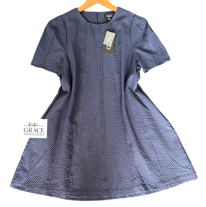 "Harper" Textured Dress, 2 colors