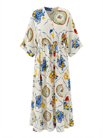 "Victoria" Maxi Dress - The Katie Grace Boutique