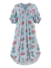 "Beatrice" Midi Dress - The Katie Grace Boutique