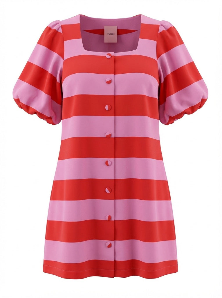 "Kelsie" Striped Dress