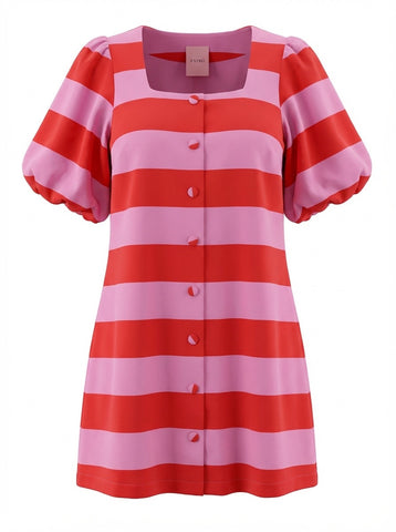 "Kelsie" Striped Dress