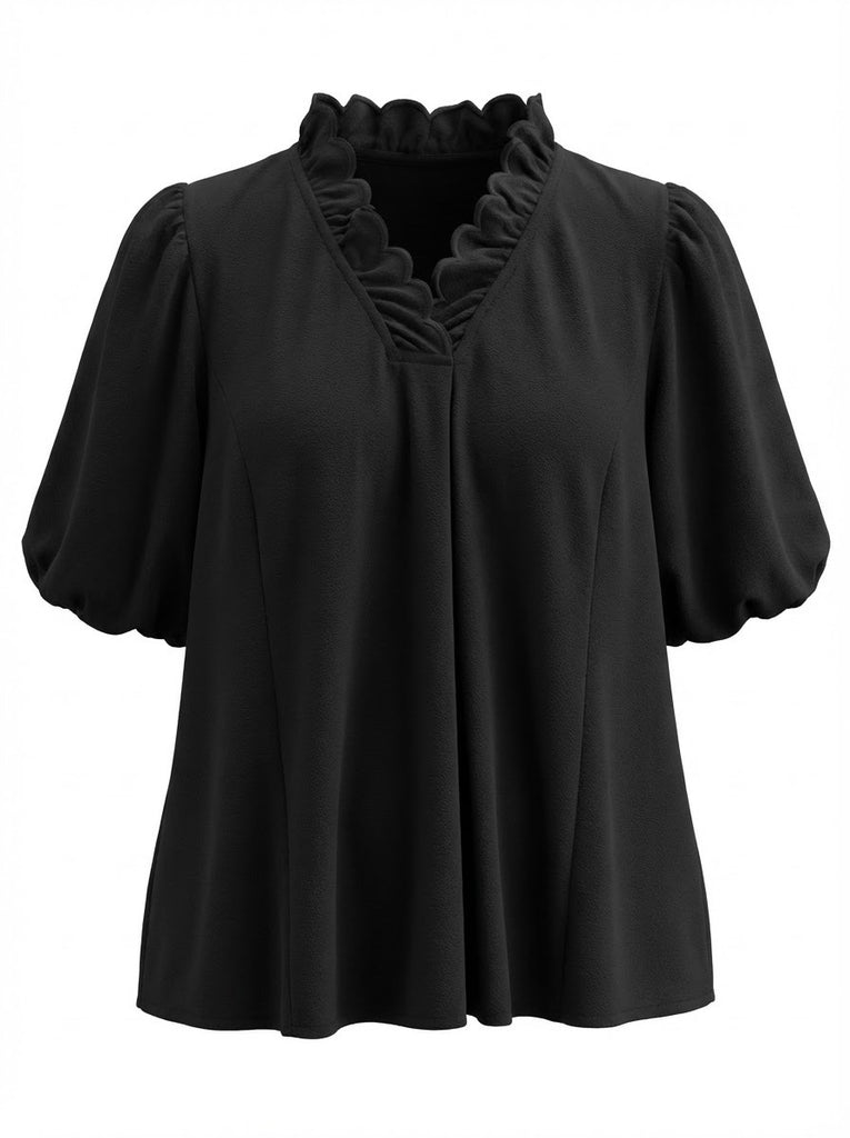 "Mellie" Linen Blend Top