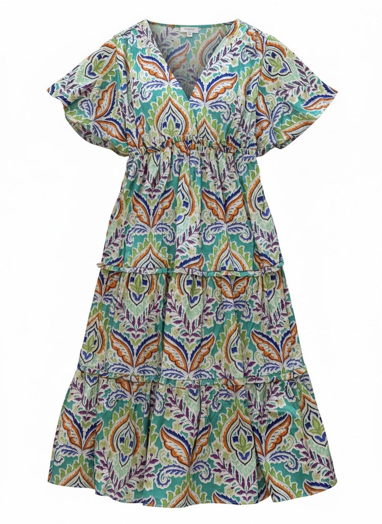 "Mila" Midi Dress - The Katie Grace Boutique