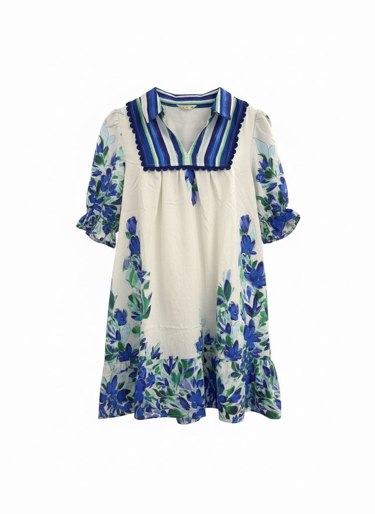 "Bonnie" Floral Dress - The Katie Grace Boutique