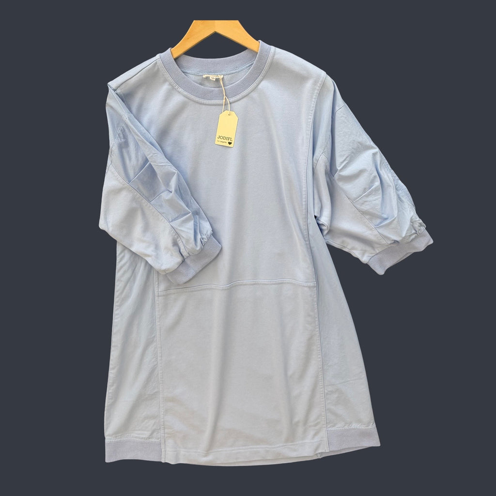 "Anna" Mixed Fabric - The Katie Grace Boutique