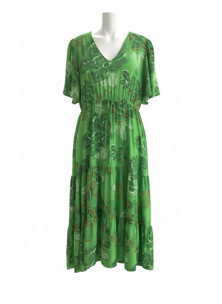 "Greenleigh" Maxi Dress - The Katie Grace Boutique