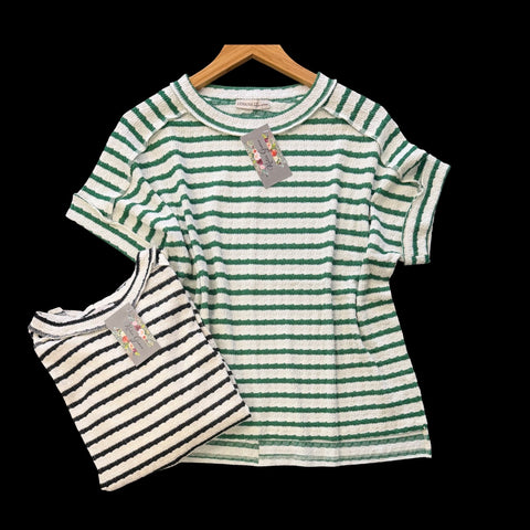 "Livvy" Striped Top, 2 colors