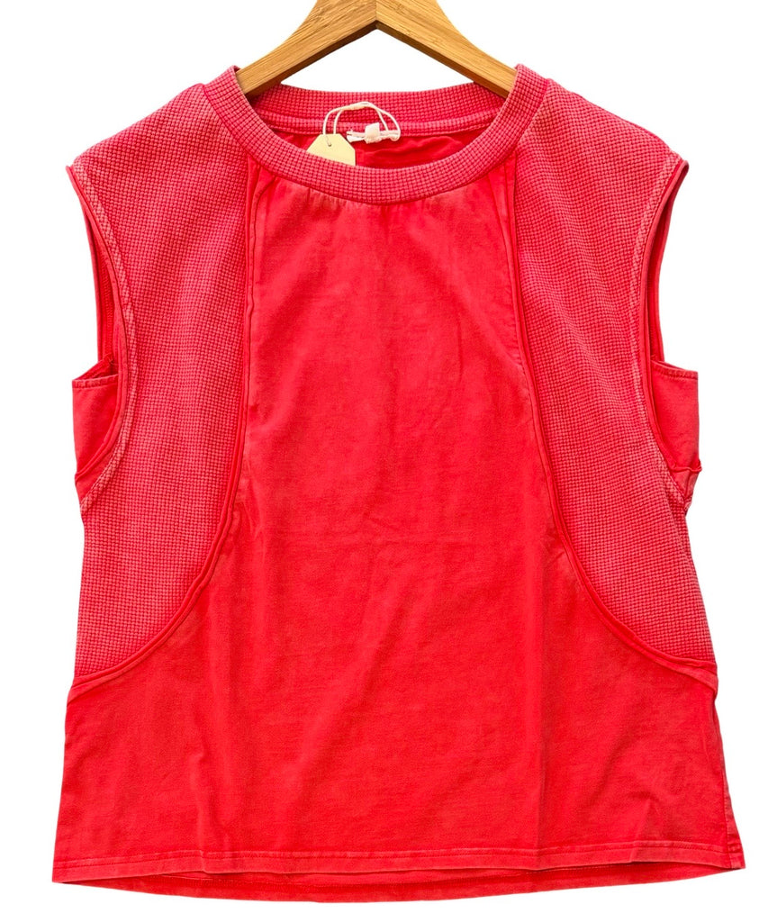 "Polly" Mineral Washed Top