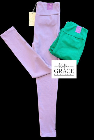 Now in Navy! “Lisette" Tummy Control Pants - The Katie Grace Boutique