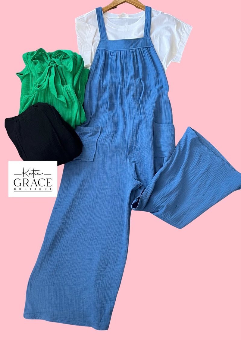 "Gracen" Soft Cotton Jumpsuit