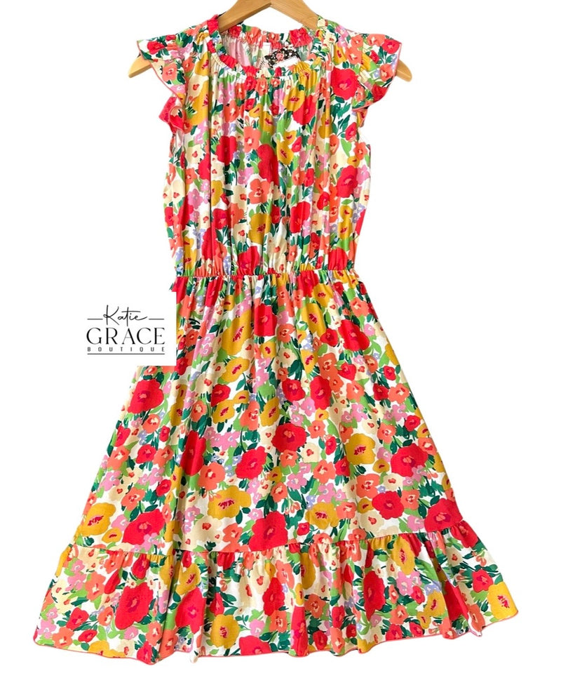 "Cheri" Floral Dress