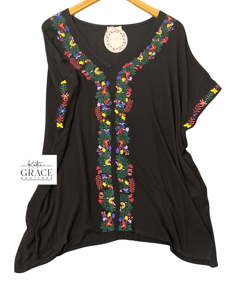 "Landra" Embroidered Blouse