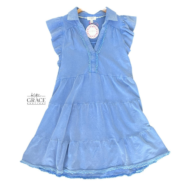 "Everly" Mineral Washed Dress