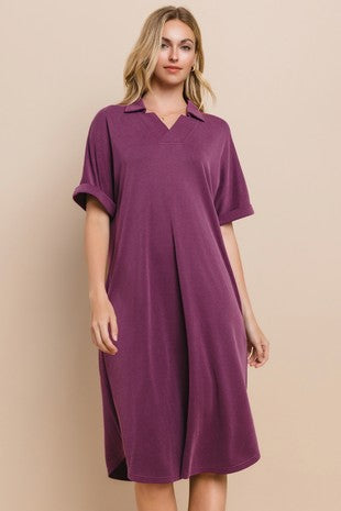 "Nina" Midi Dress - The Katie Grace Boutique