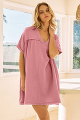 "Nina" Soft Cotton Dress - The Katie Grace Boutique