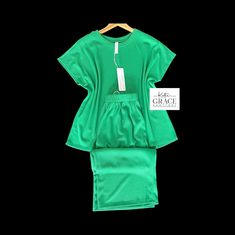 "Alicia"  Matching Separates, Green
