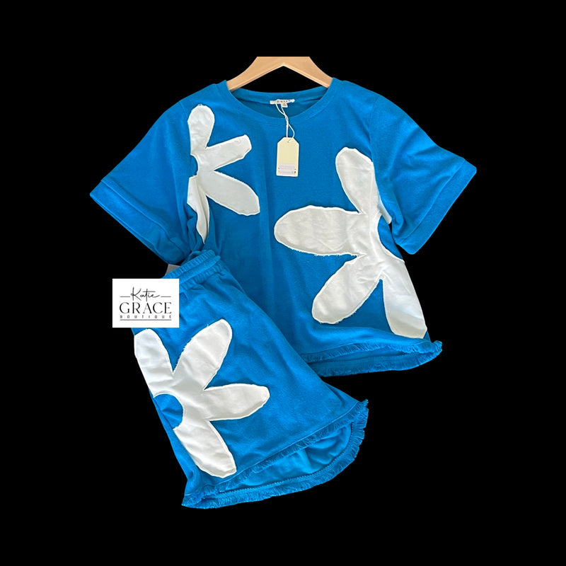 "Tilly" Matching Separates, Blue
