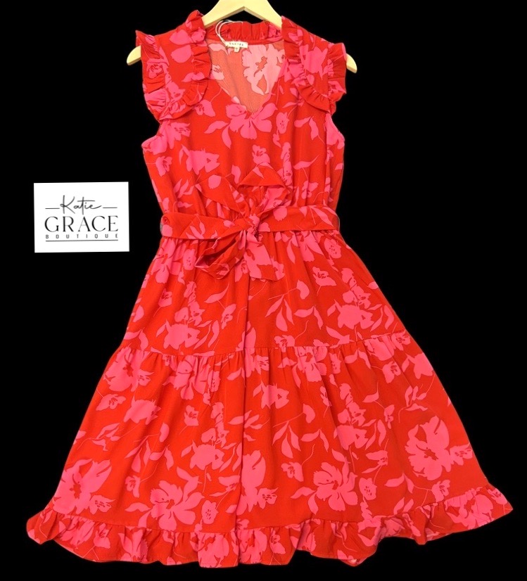 Last One! “Reese" Floral Midi Dress