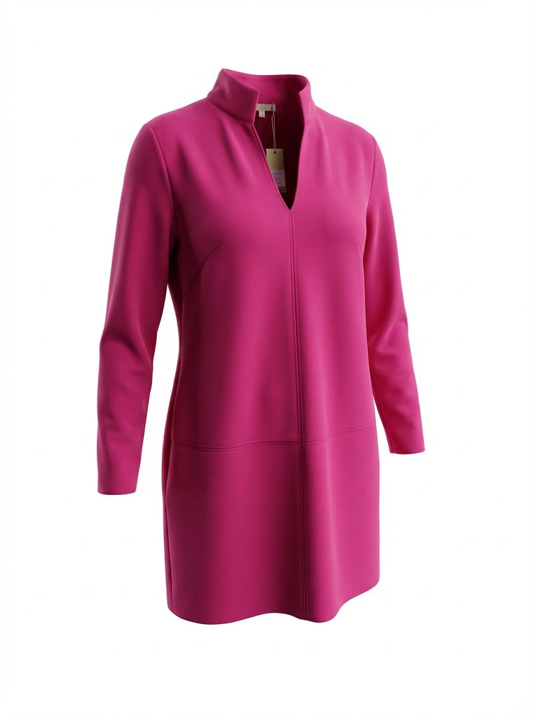 "Carmen" Luxe Shift Dress - The Katie Grace Boutique