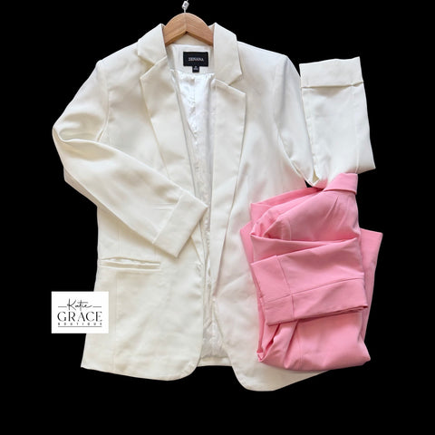 Allison" Blazer, 2 colors - The Katie Grace Boutique
