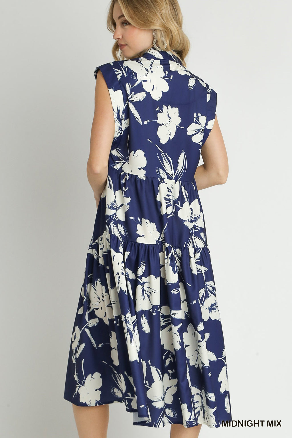 "Amelia" Floral Midi Dress