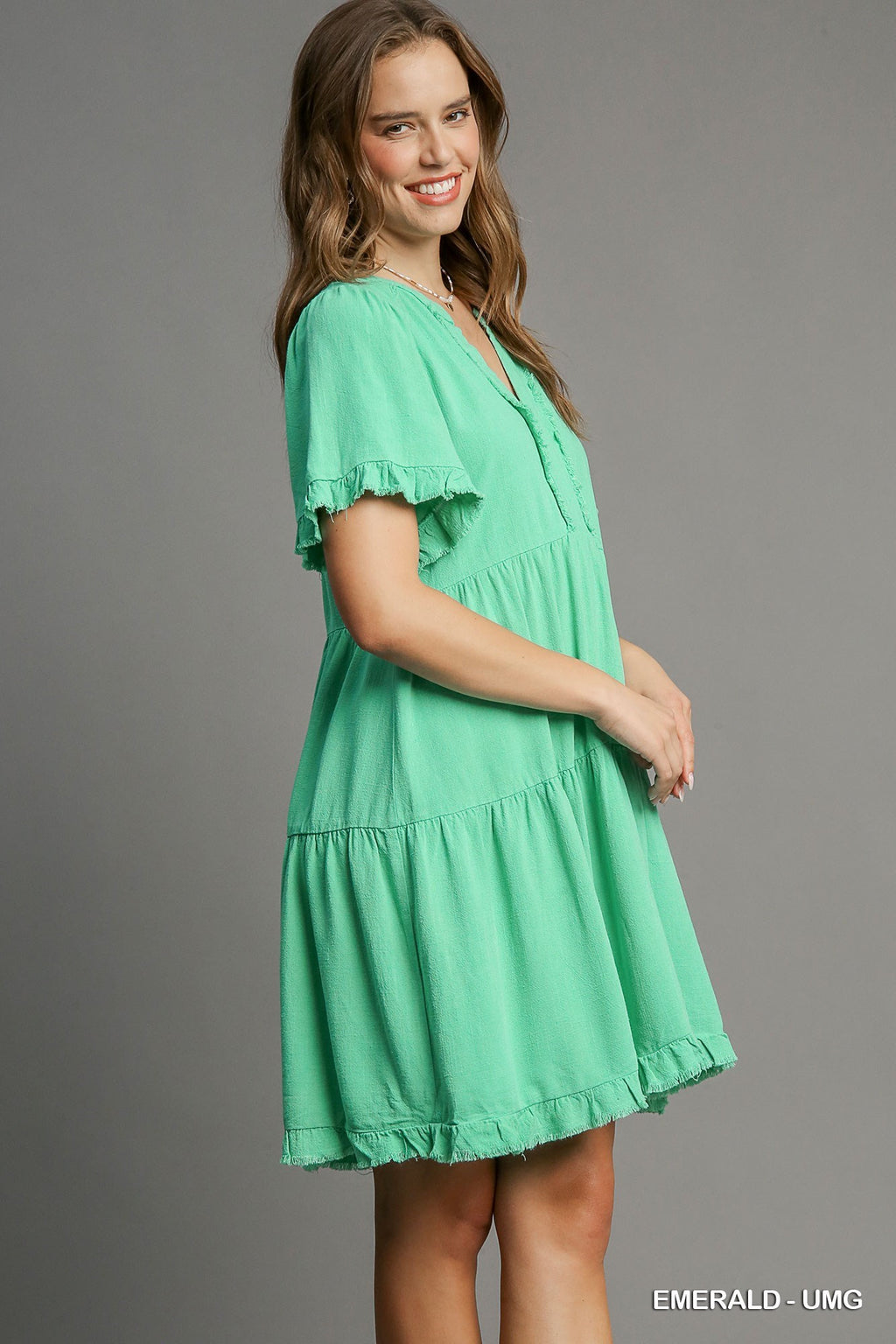 "Tracine" Linen Blend Dress, 2 colors - The Katie Grace Boutique
