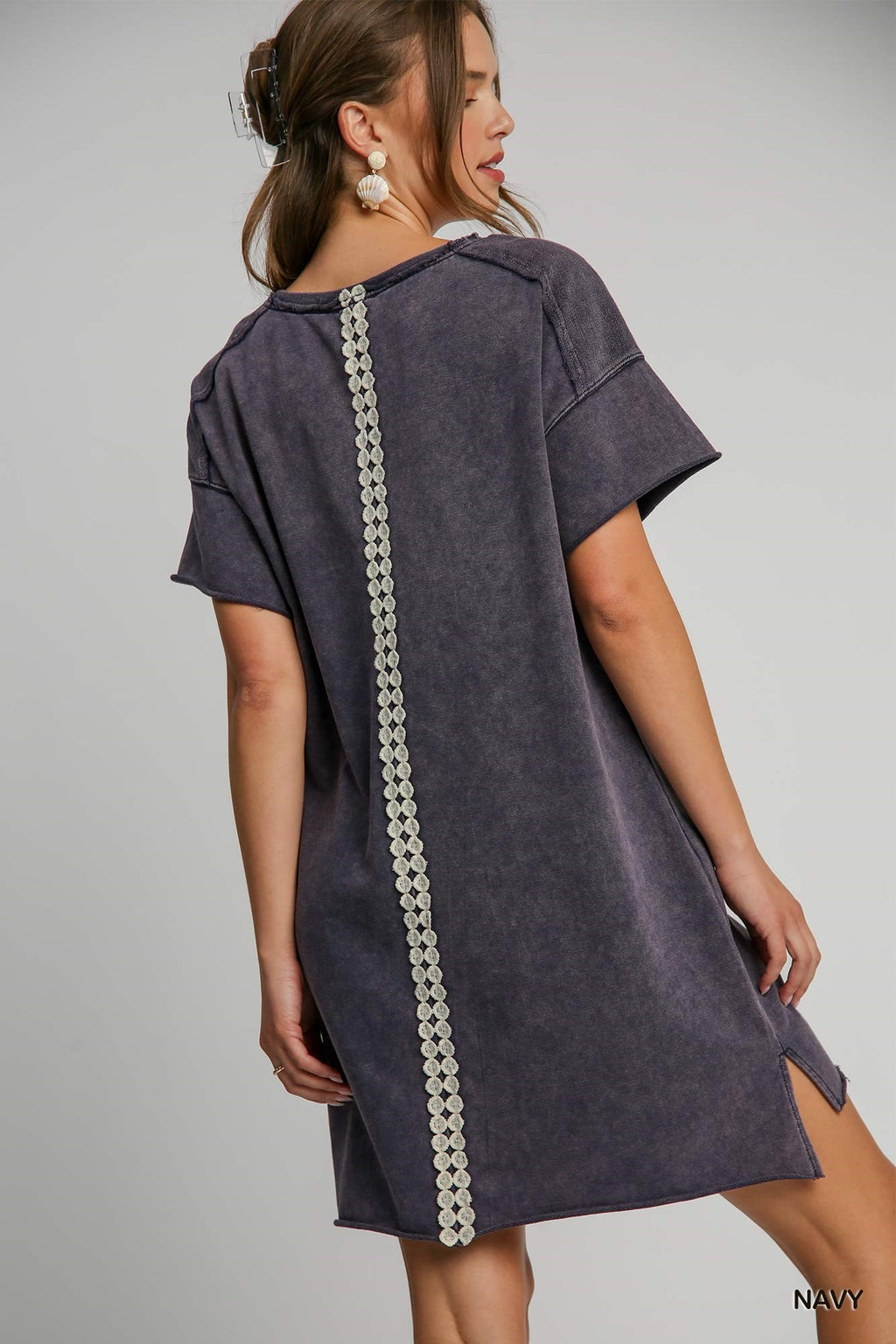 "Wendi" Mineral Washed Dress, 3 colors