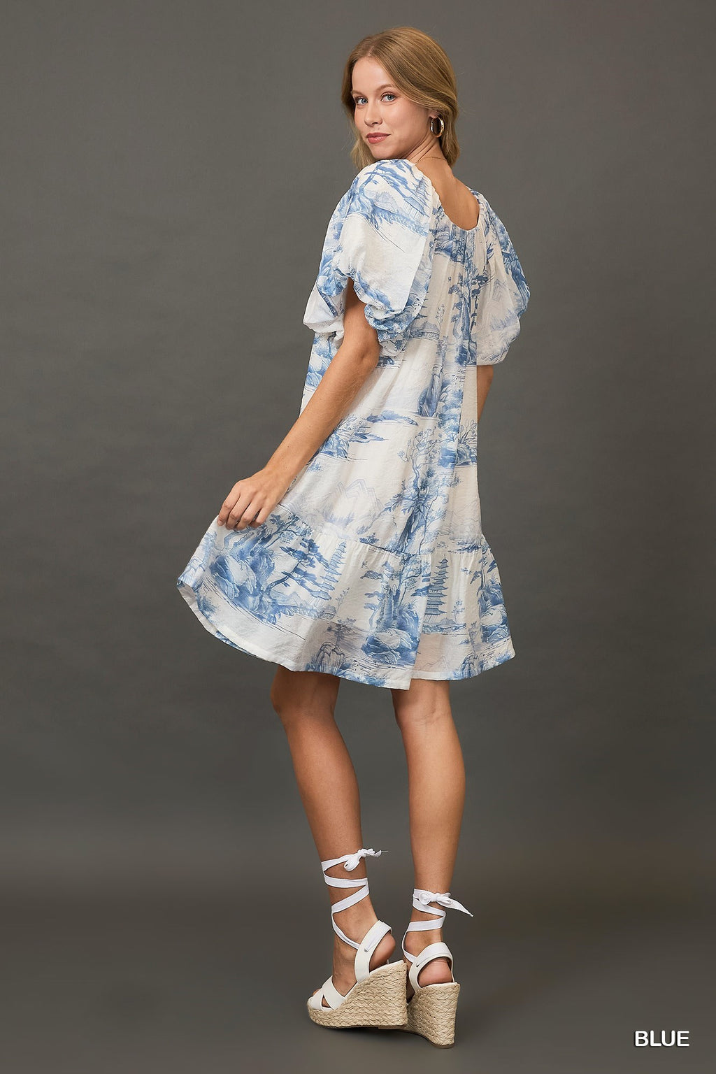 "Avery" Toile Dress - The Katie Grace Boutique