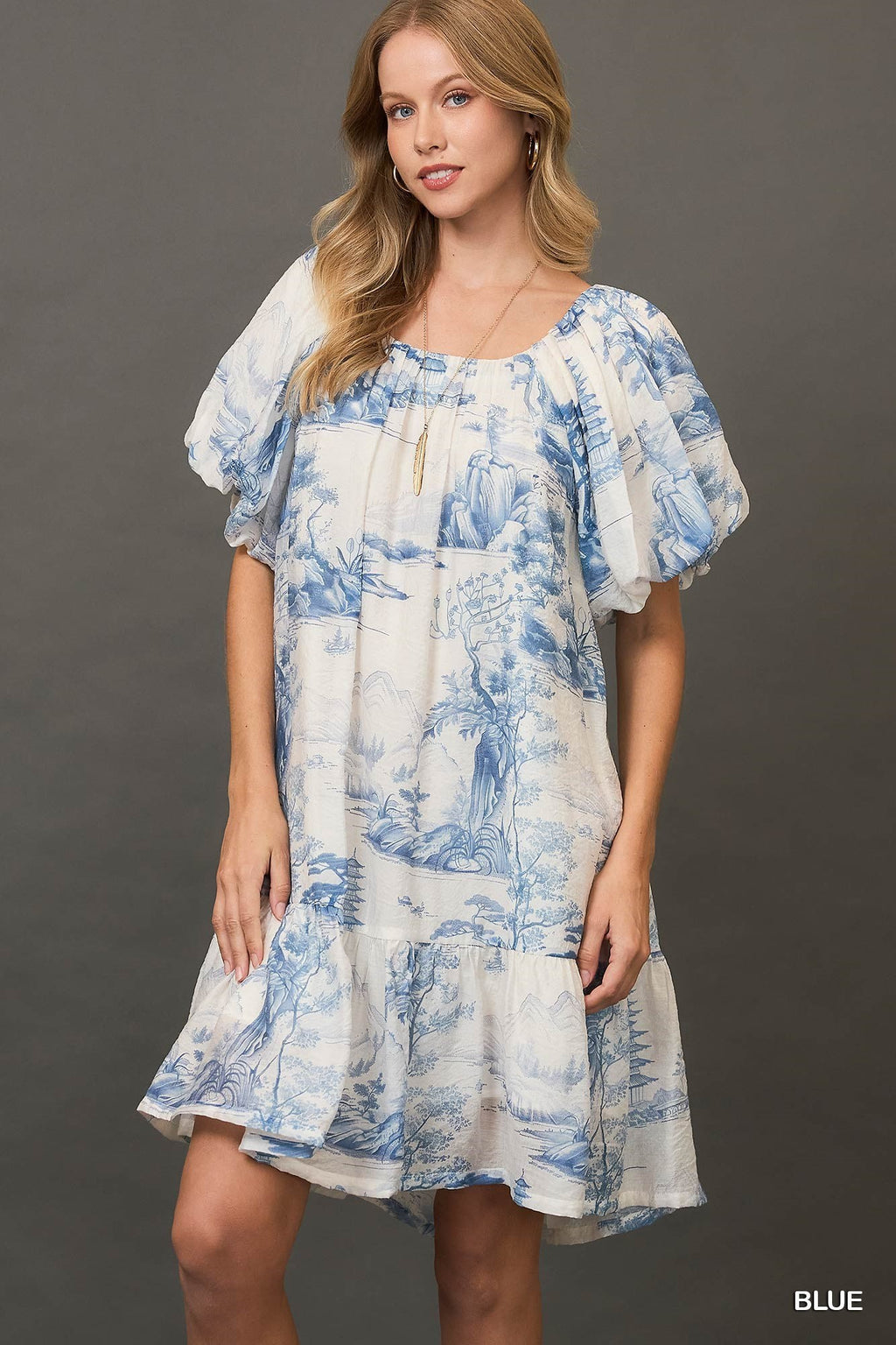 "Avery" Toile Dress - The Katie Grace Boutique