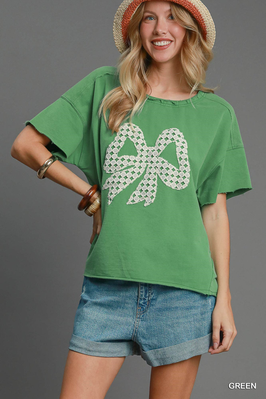 "Georgia" Crochet Bow Top, 2 colors - The Katie Grace Boutique