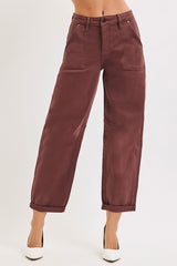 Chocolate Barrel Jeans - The Katie Grace Boutique