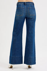 "Brittani" Mid Rise Flare Jeans - The Katie Grace Boutique