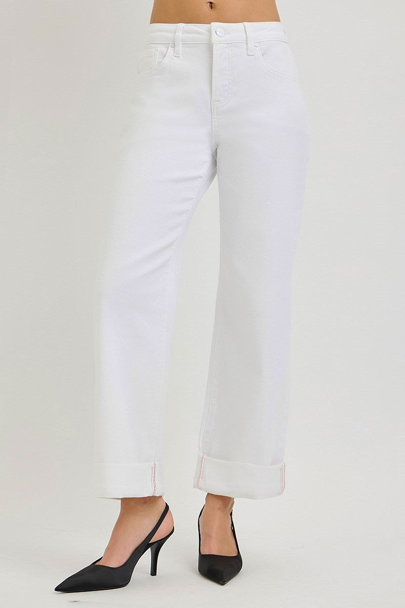 "Pinky" White Jeans - The Katie Grace Boutique