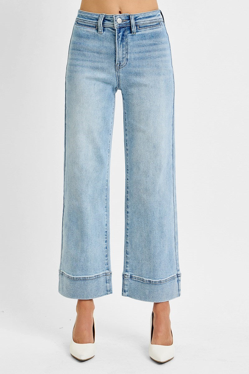 "Shea" Light Denim - The Katie Grace Boutique