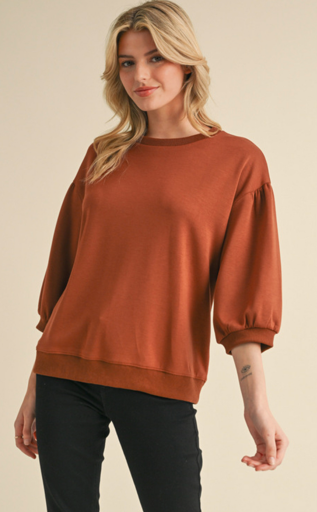 "Abigail" Luxe Top Top, colors - The Katie Grace Boutique