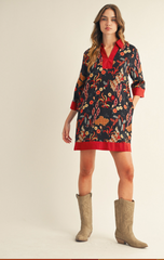 "Tabitha" Shift Dress - The Katie Grace Boutique