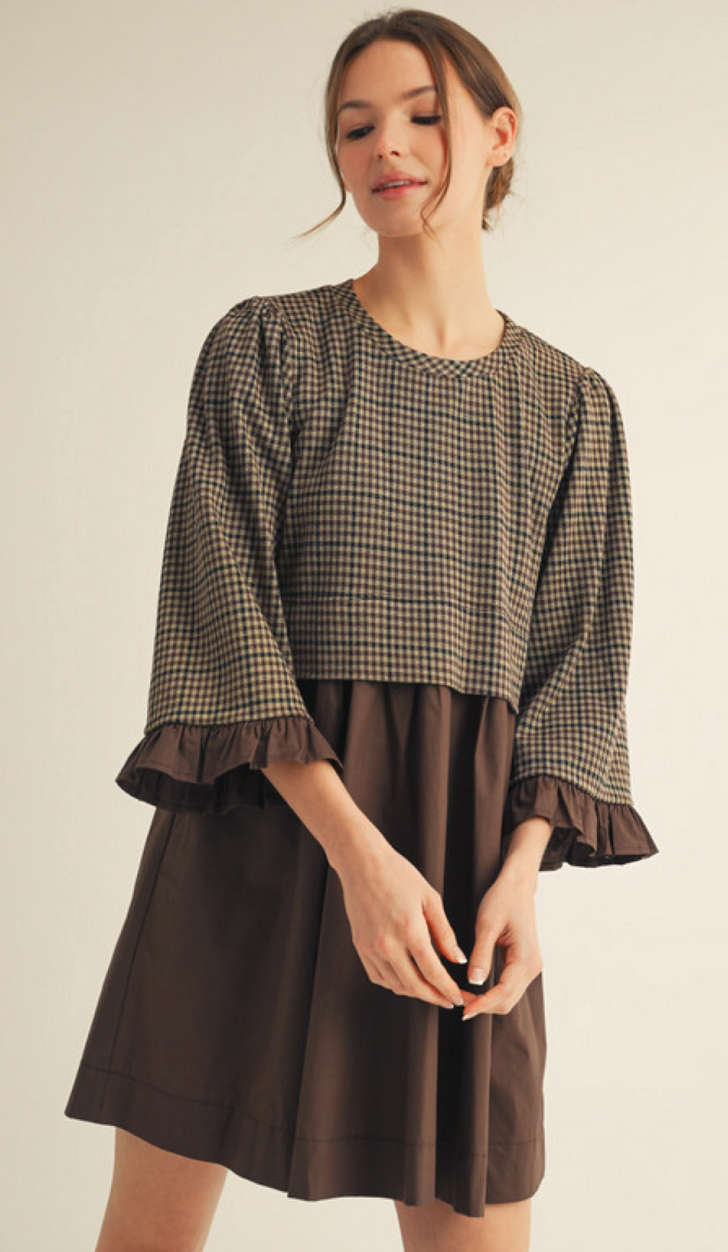 "Charlotte" Plaid Dress