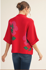 "Constance" Drop Shoulder Sweater - The Katie Grace Boutique