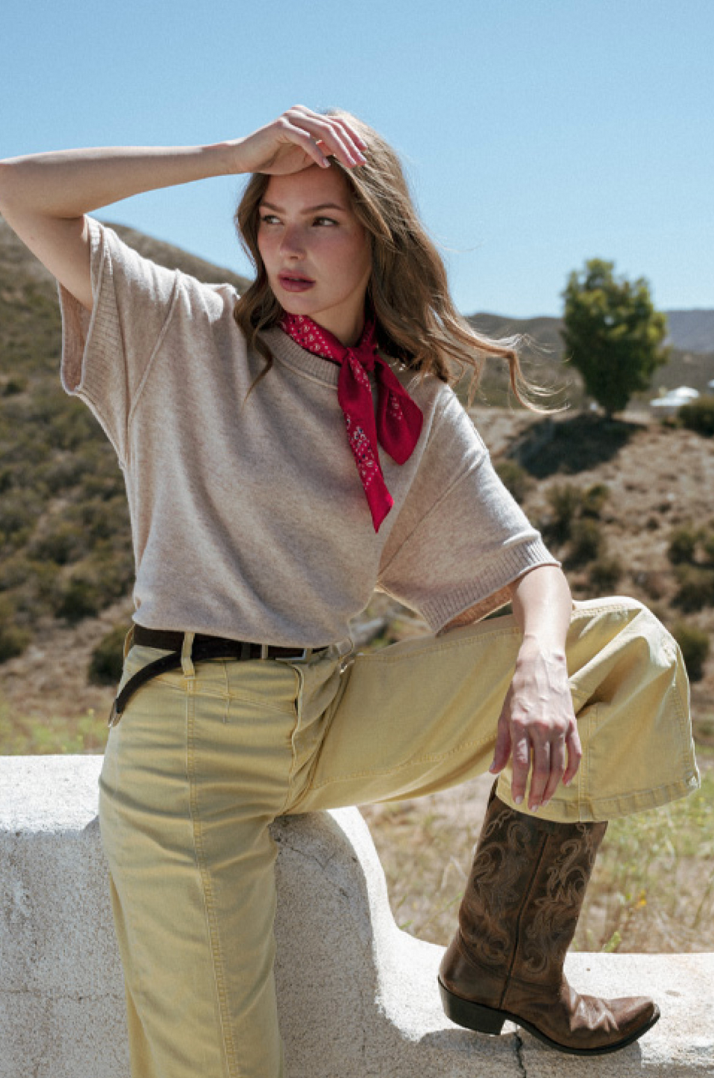 "Avery" Short Sleeve Sweater - The Katie Grace Boutique