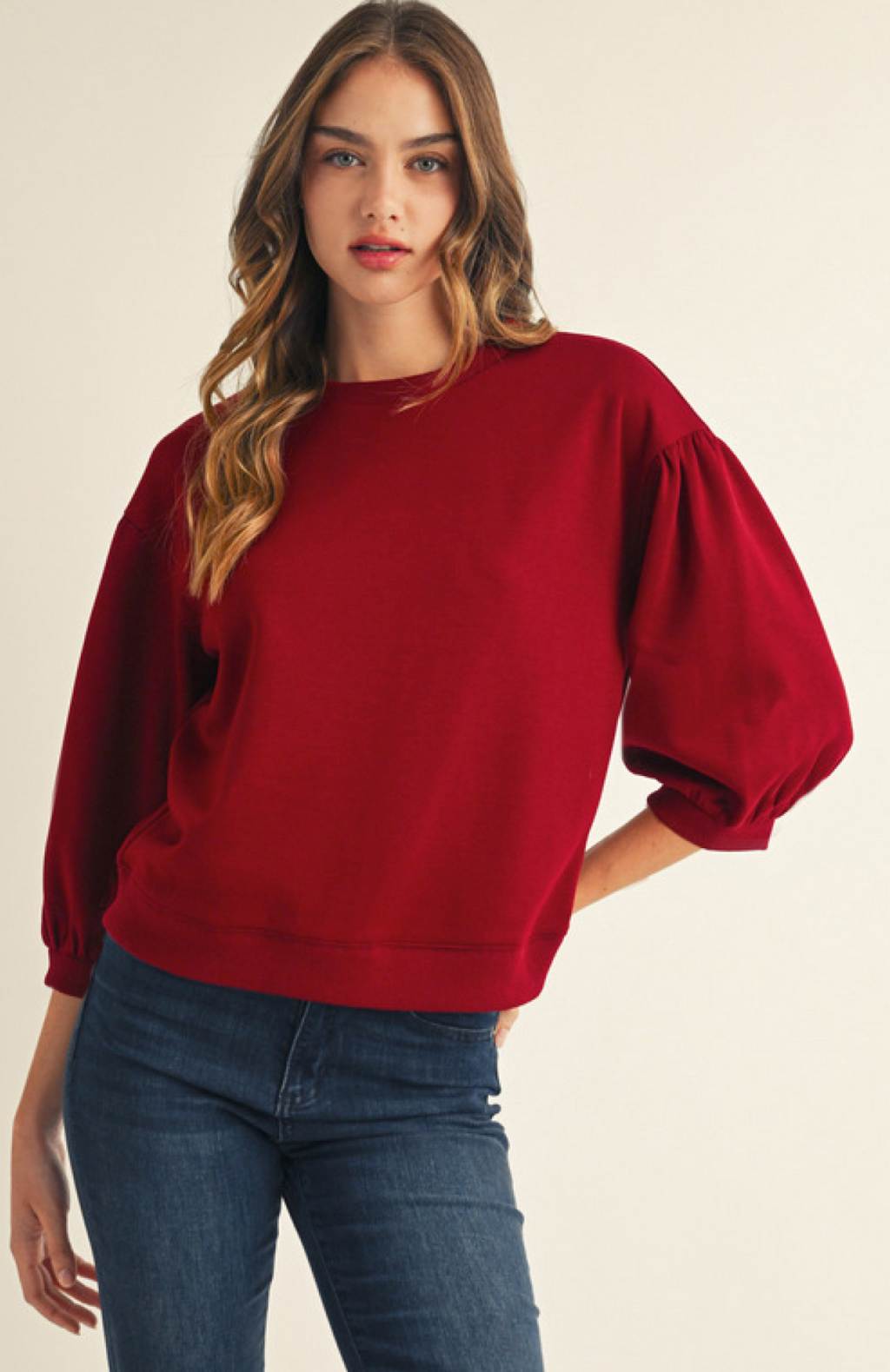 "Sallie" Luxe Knit Top