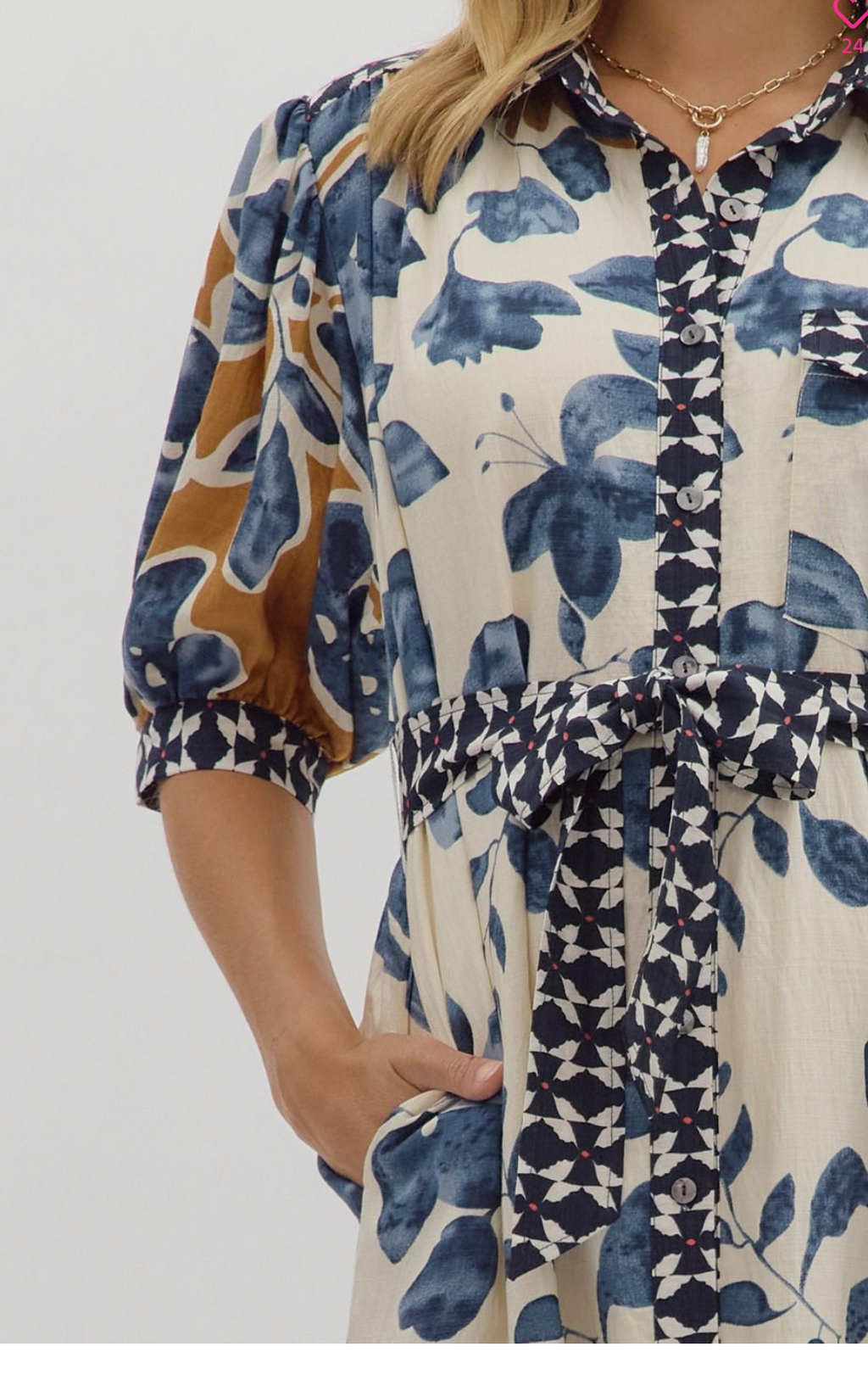 "Bonnie" Midi Dress, S-2XL