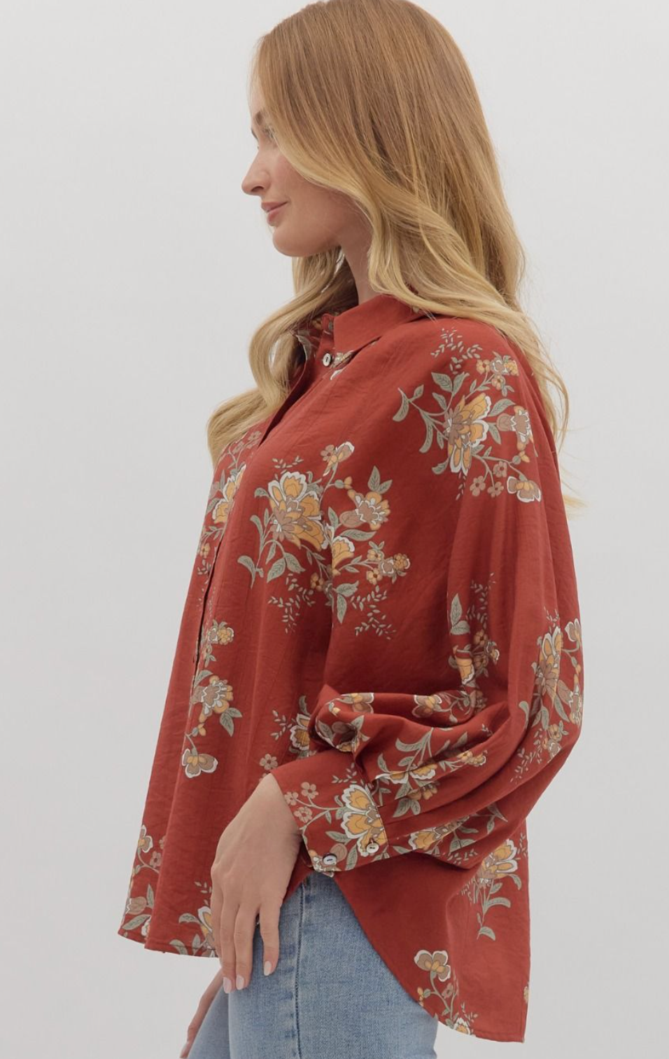 "Sadie" Floral Blouse