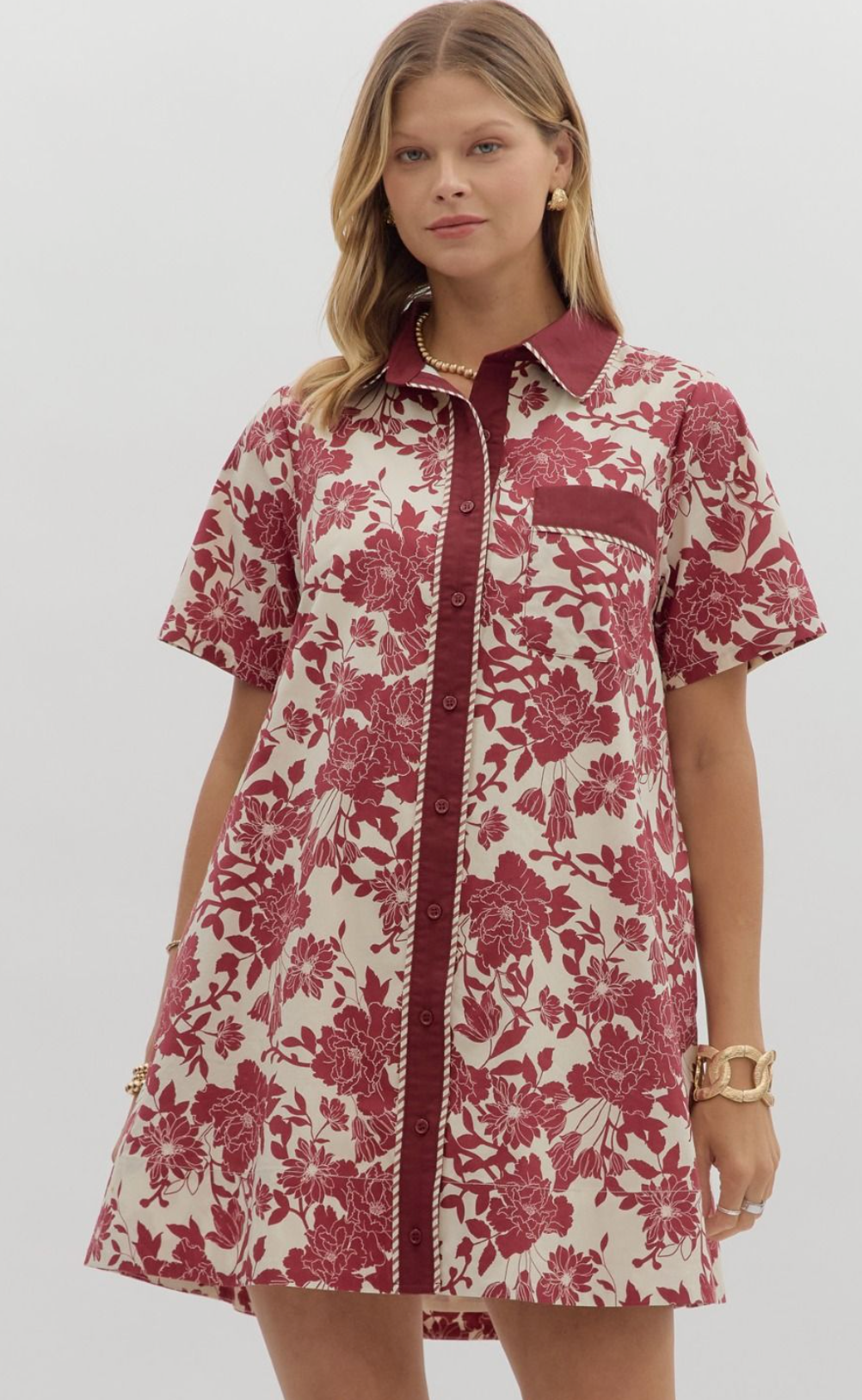 "Evelyn" Floral Dress