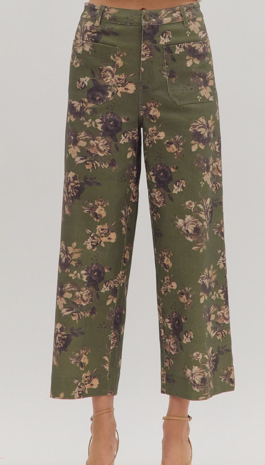 "Livvy" Floral Pants
