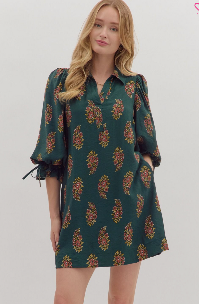 "Traci" Floral Dress