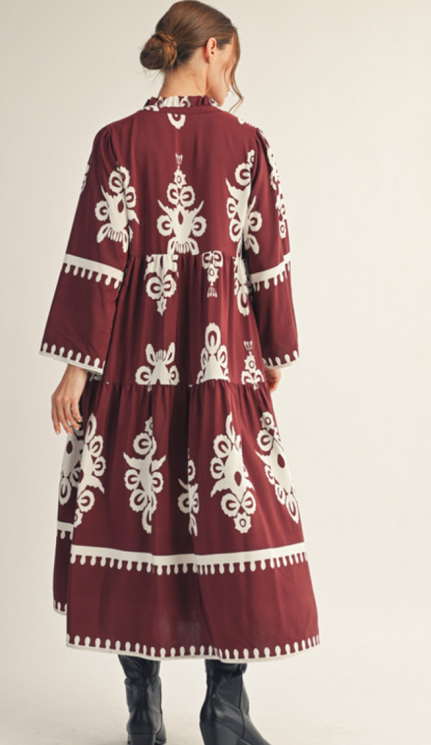 "Mandy" Midi Dress, also in Black