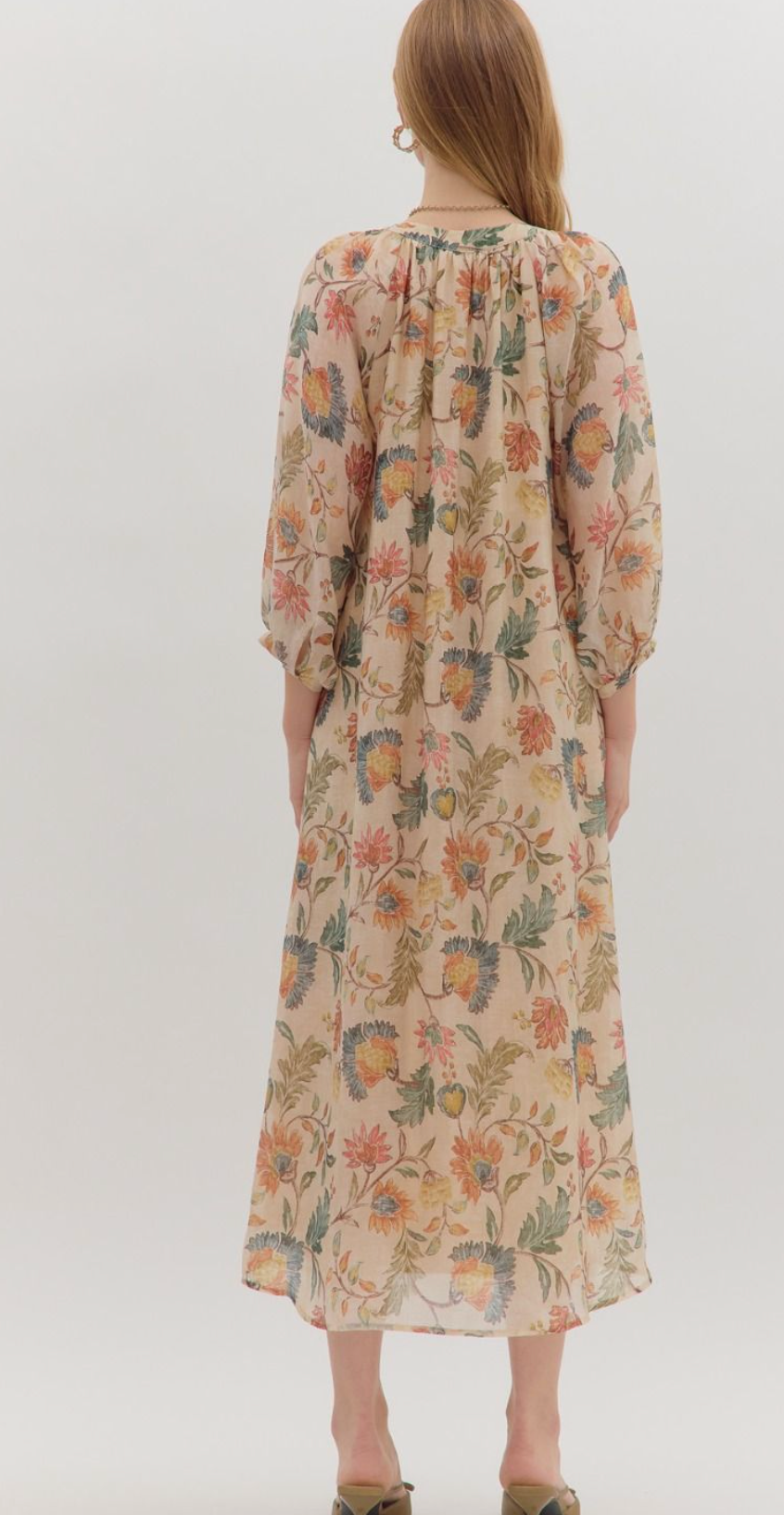 "Ophelia" Midi Dress